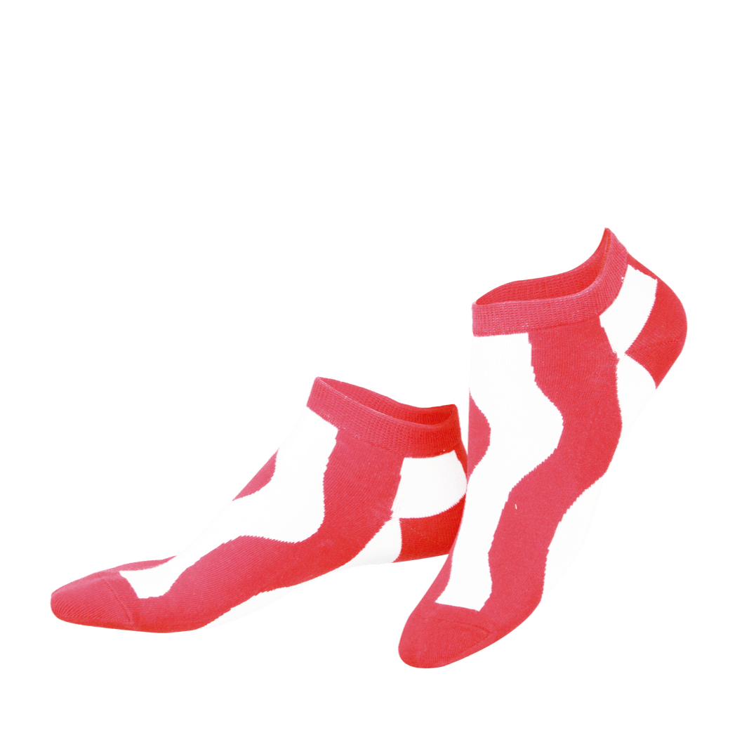 STRAWBERRY ICED TEA SOCKS - 2 PAIRS - DYKE & DEAN