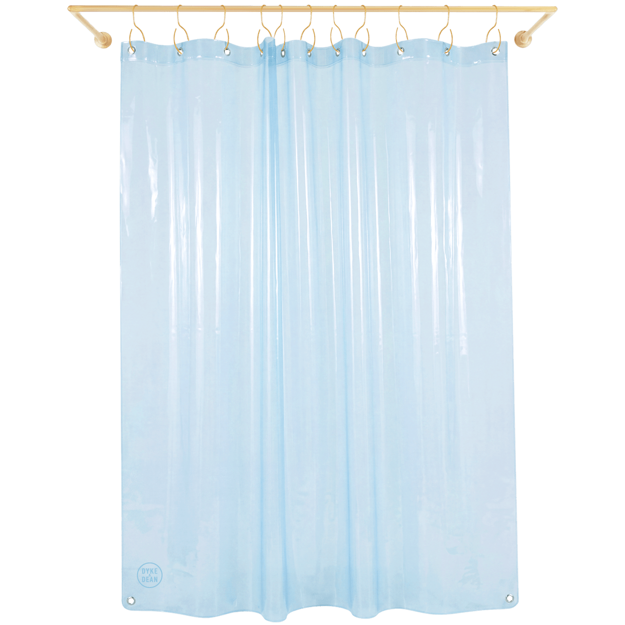 SUN SHOWER CURTAIN ATLANTIC BLUE - DYKE & DEAN