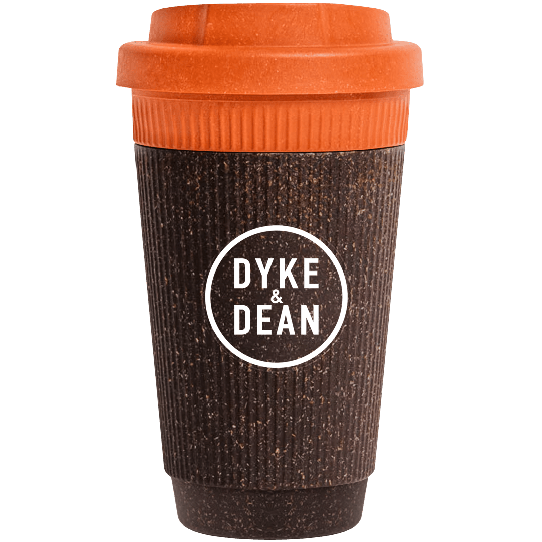 SUSTAINABLE WEDUCER TAKE AWAY COFFEE CUP REDEFINED - CAYENNE - DYKE & DEAN