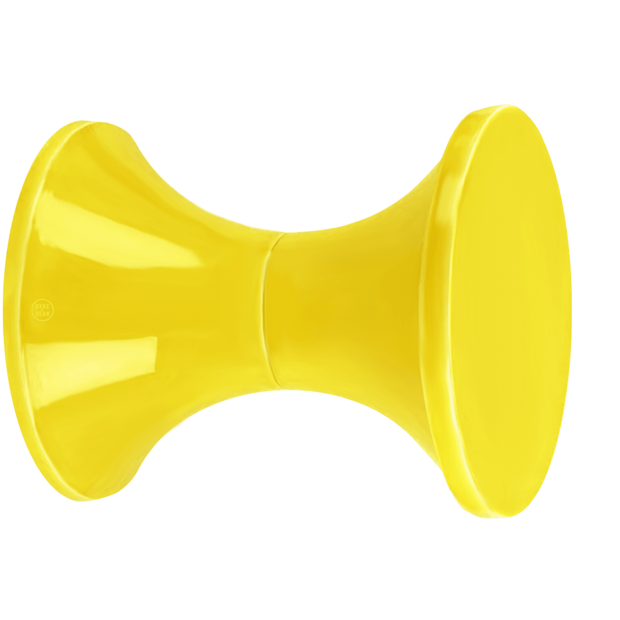 TAM TAM WALL HOOK YELLOW - DYKE & DEAN