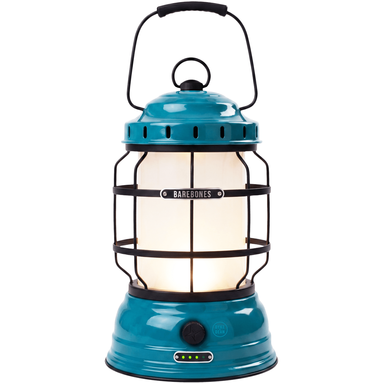TEAL BLUE FOREST LANTERN - DYKE & DEAN