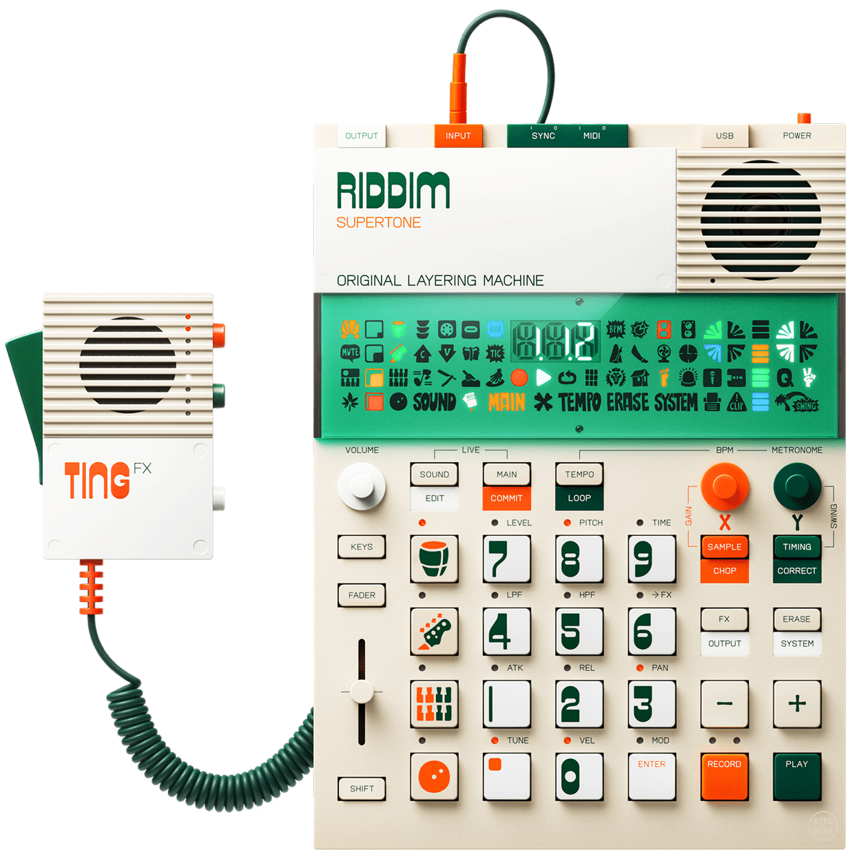 TEENAGE ENGINEERING RIDDIM N’ TING SAMPLER - DYKE & DEAN