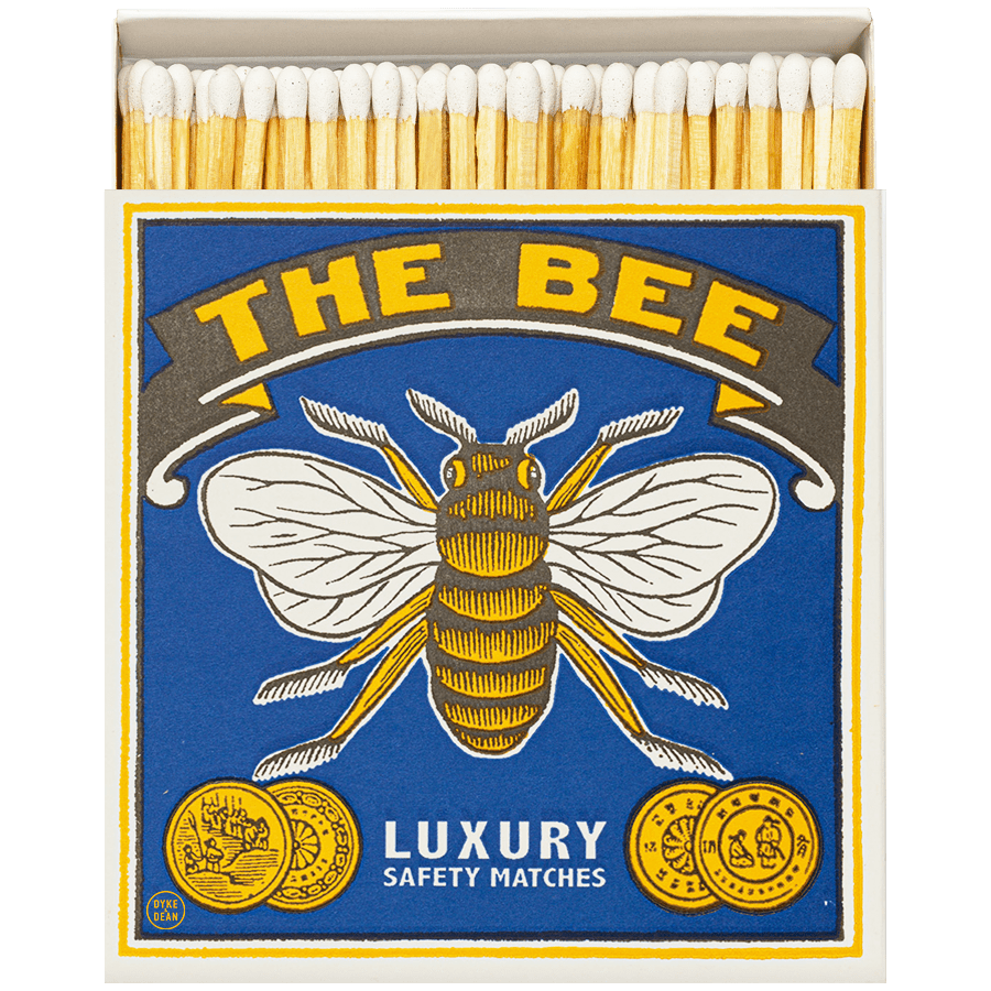 THE BEE LUXURY SAFETY MATCHES - DYKE & DEAN