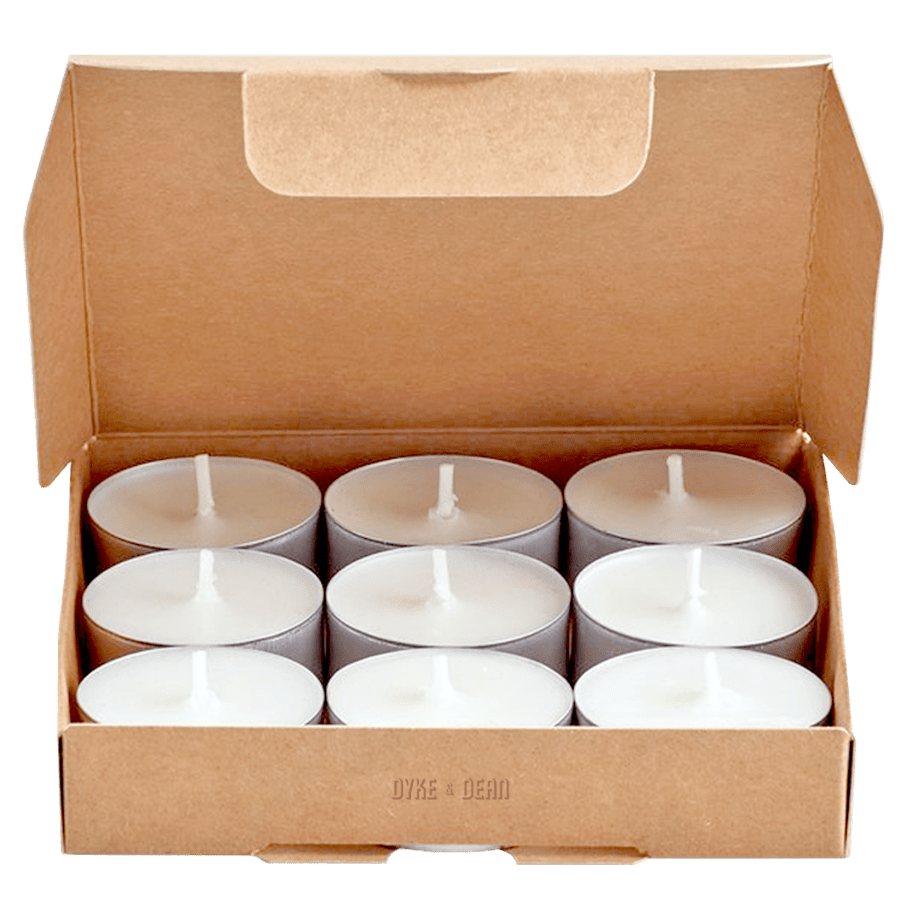 THYME & MINT TEALIGHT CANDLES - DYKE & DEAN