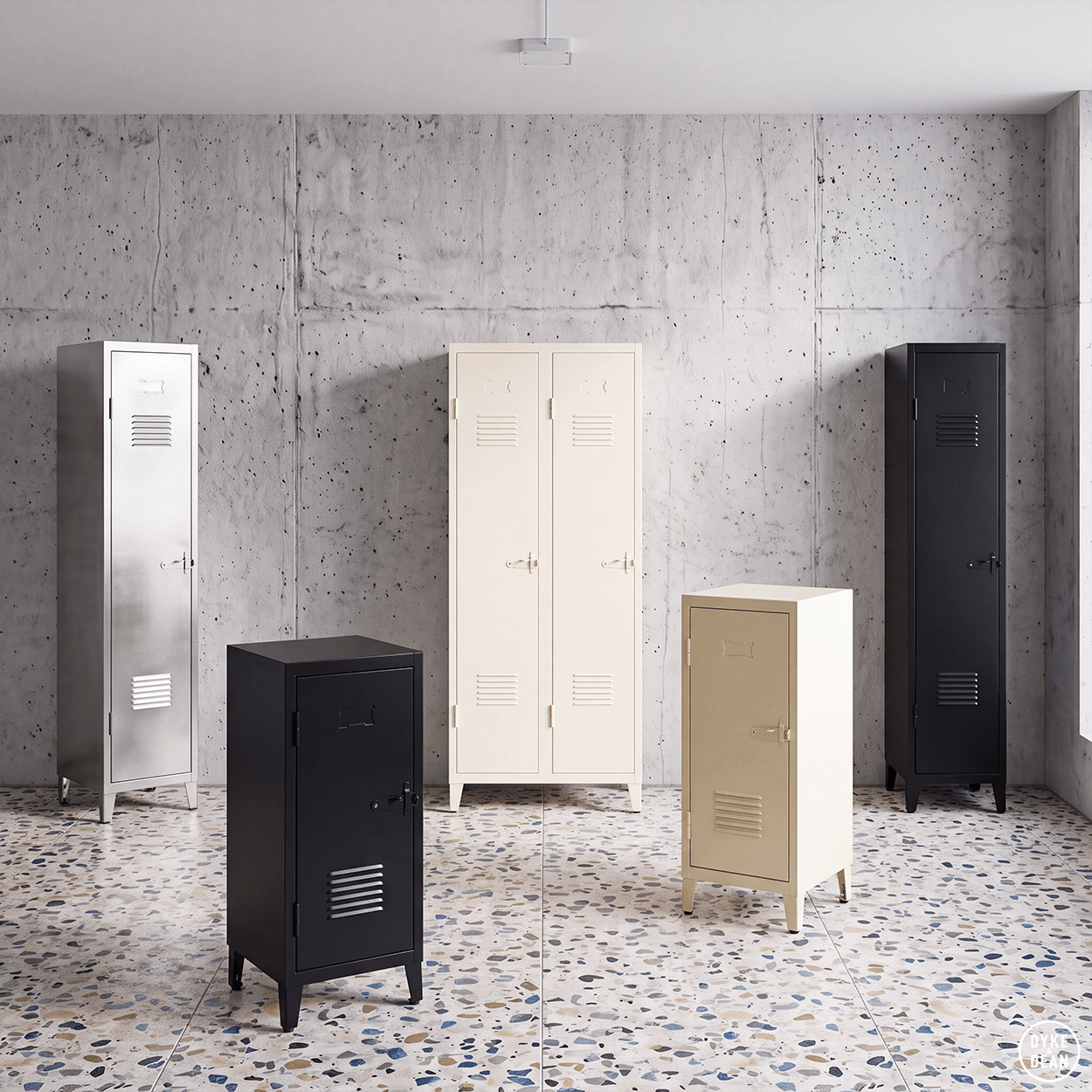 TOLIX B1 LOW LOCKER - DYKE & DEAN