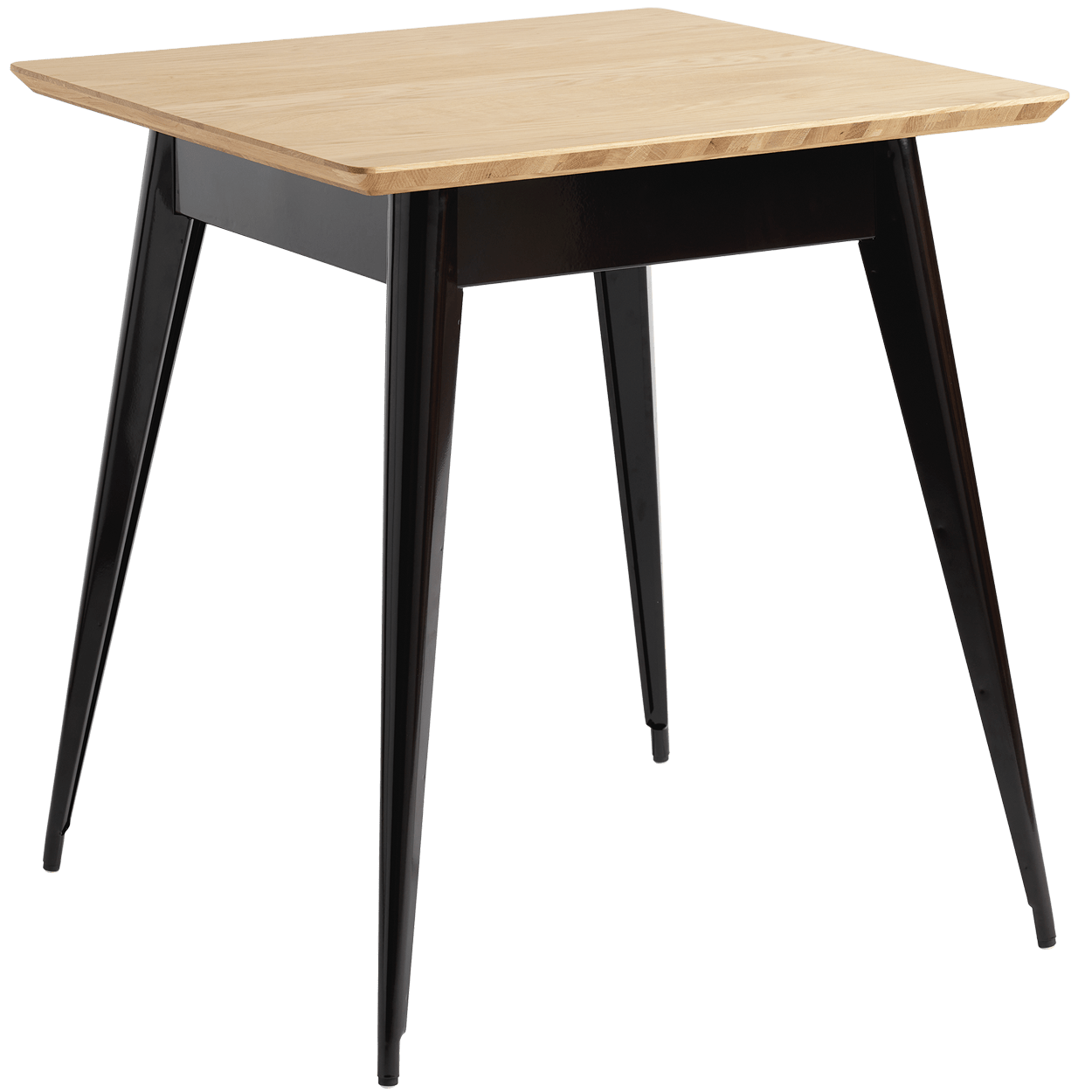 TOLIX NATURAL OAK TOP COFFEE TABLE 55 - DYKE & DEAN