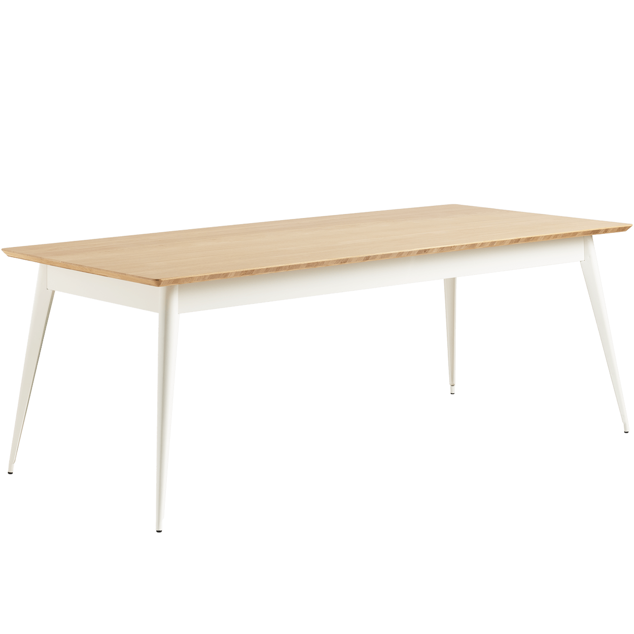 TOLIX NATURAL OAK TOP TABLE 55 200X95 - DYKE & DEAN
