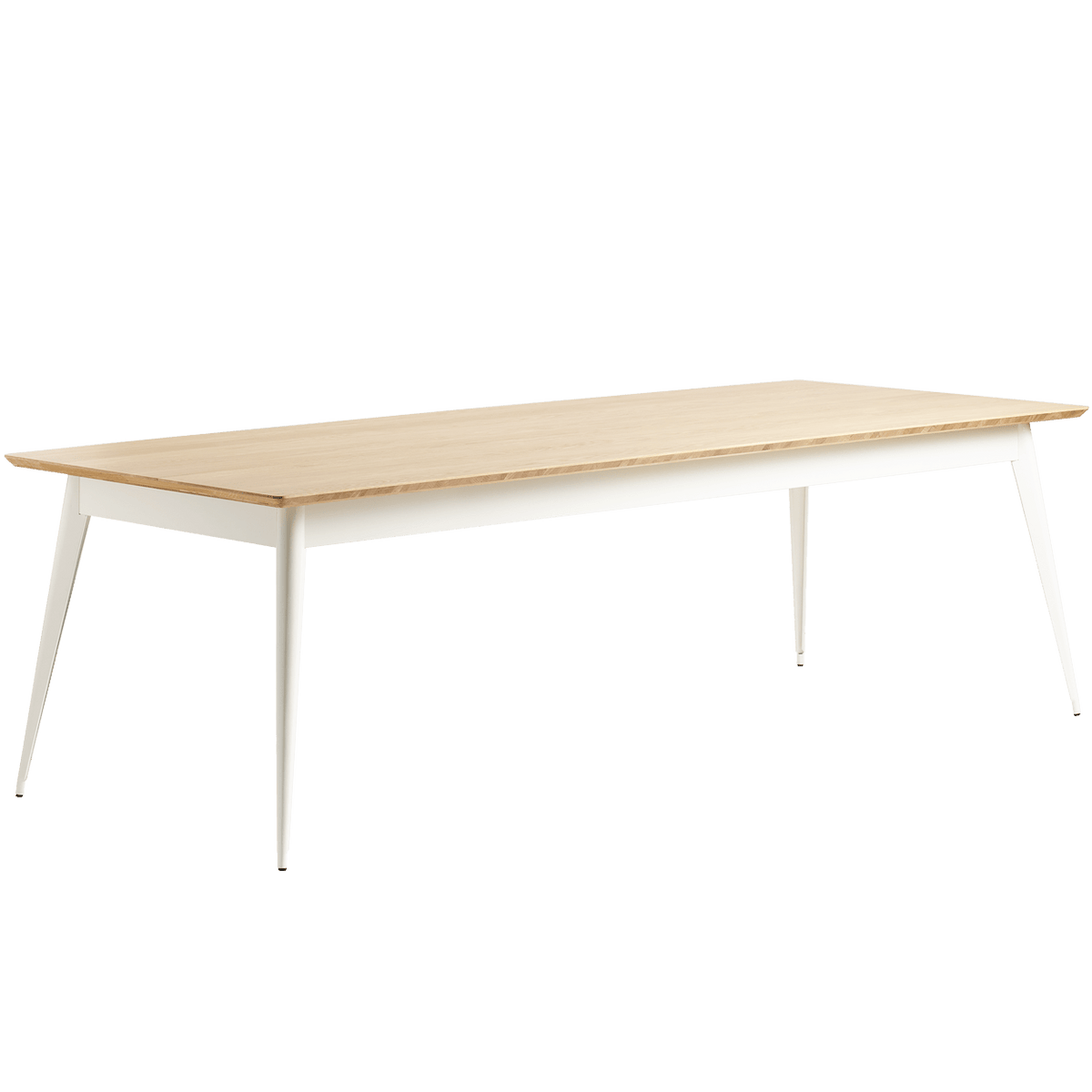 TOLIX NATURAL OAK TOP TABLE 55 240x100 - DYKE & DEAN