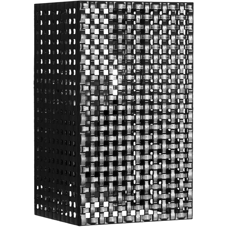 TOLIX T37 TRESSEE METAL WALL BOX LIGHT BLACK - DYKE & DEAN