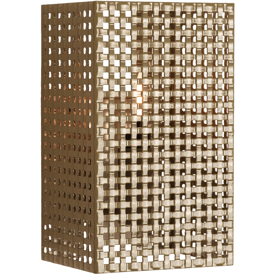 TOLIX T37 TRESSEE METAL WALL BOX LIGHT BROWN GREEN - DYKE & DEAN