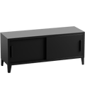 TOLIX TV STAND 120 DARK BLACK - DYKE & DEAN