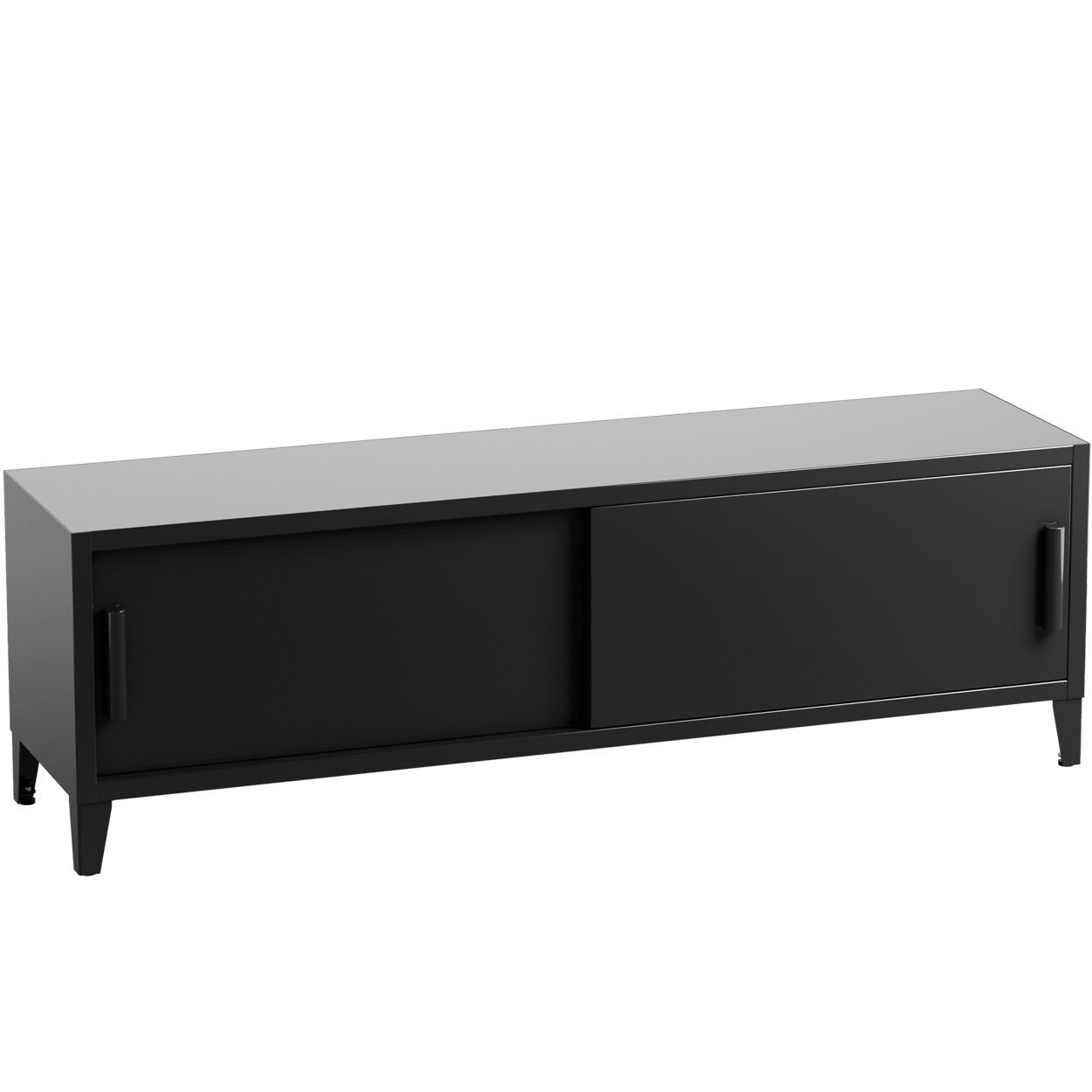 TOLIX TV STAND 160 DARK BLACK - DYKE & DEAN