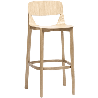 TON LEAF STOOL WITH BACKREST HIGH - DYKE & DEAN