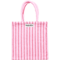 TOWEL FABRIC TOTE BAG PINK - DYKE & DEAN