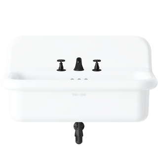 TRUE LITE CERAMIC MOUNTED MEDIUM SINK - DYKE & DEAN