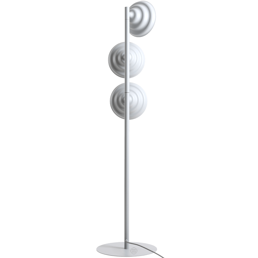 WAVE 3 LIGHT FLOOR LIGHT GREY - DYKE & DEAN