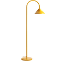 WAVE ARCH LIGHT FLOOR LAMP YELLOW - DYKE & DEAN