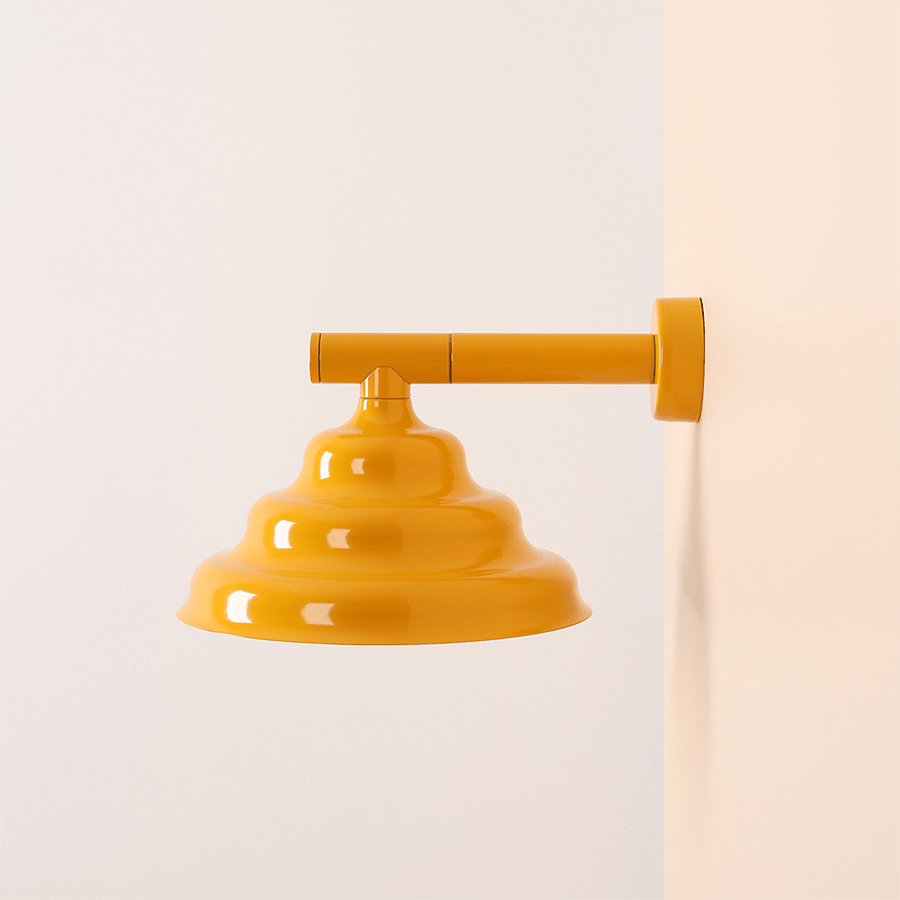 WAVE ENERGETIC WALL LIGHT YELLOW - DYKE & DEAN