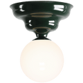 WAVE FIXED CEILING LIGHT GREEN SMALL - DYKE & DEAN