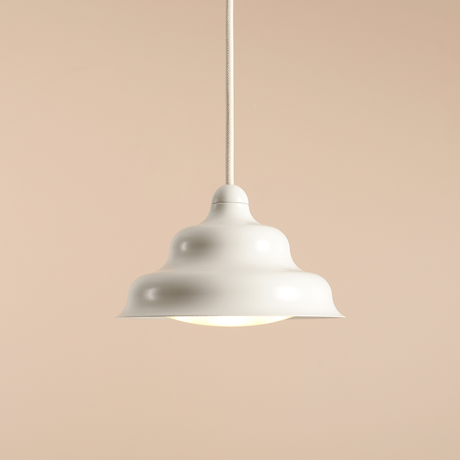 WAVE HANGING PENDANT LIGHT CREAM S - DYKE & DEAN