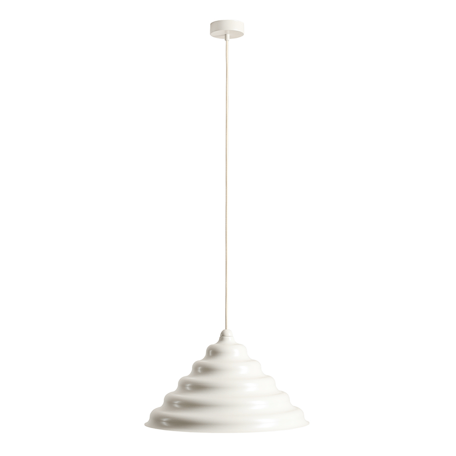 WAVE HANGING PENDANT LIGHT CREAM XL - DYKE & DEAN
