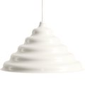 WAVE HANGING PENDANT LIGHT CREAM XL - DYKE & DEAN