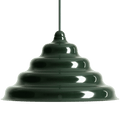 WAVE HANGING PENDANT LIGHT DEEP GREEN L - DYKE & DEAN