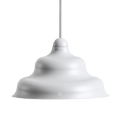 WAVE HANGING PENDANT LIGHT GREY S - DYKE & DEAN