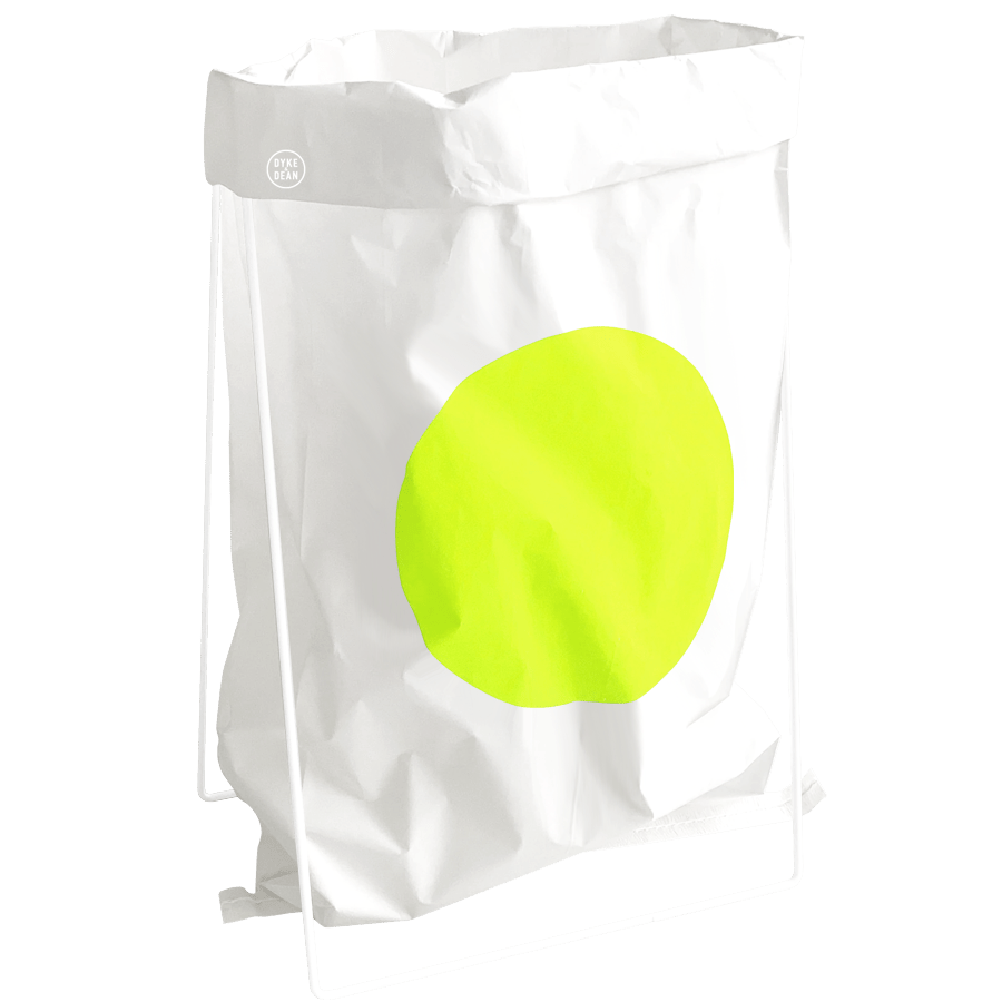 YELLOW DOT PAPER BAG - DYKE & DEAN