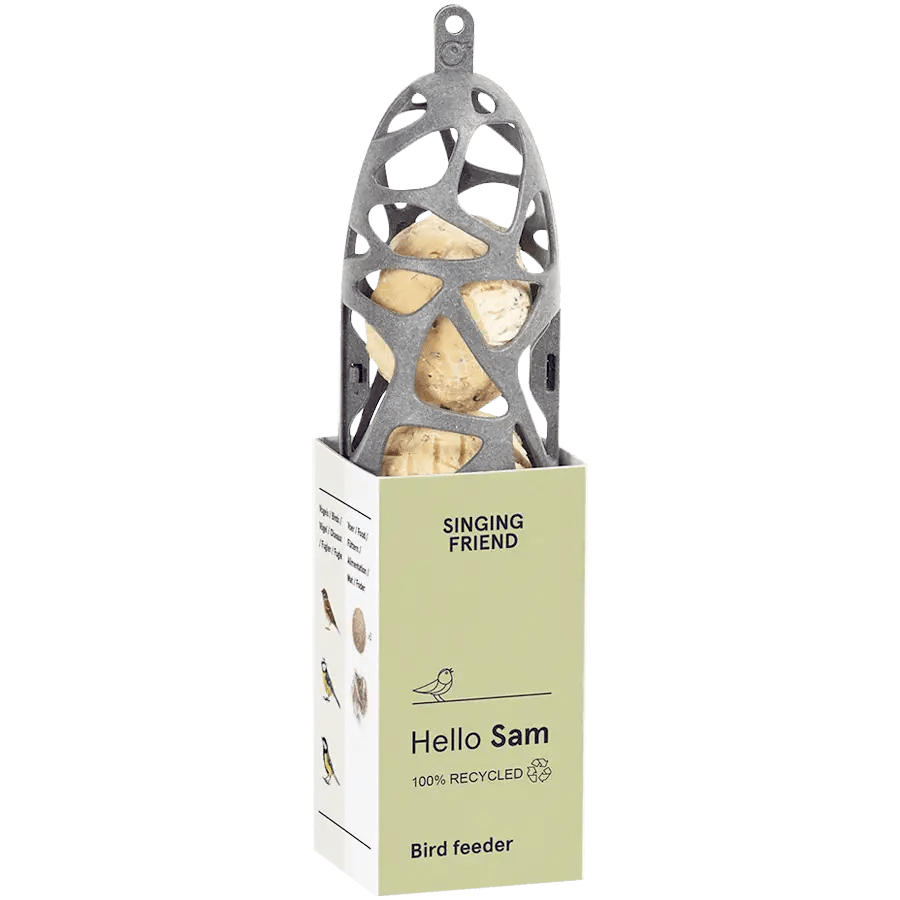 100% RECYCLED BIRD FEEDER SAM - DYKE & DEAN