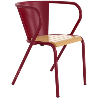 ADICO 5008 CHAIR SLATTED WOOD SEAT - DYKE & DEAN