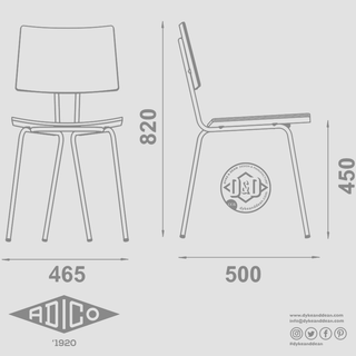 ADICO 765 CHAIR - DYKE & DEAN