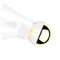 ANGLED WHITE WALL BATTEN LAMP E27 - DYKE & DEAN