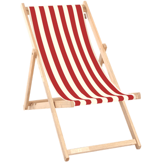 ARMLESS DECK CHAIR STRIPED COLOURS - DYKE & DEAN