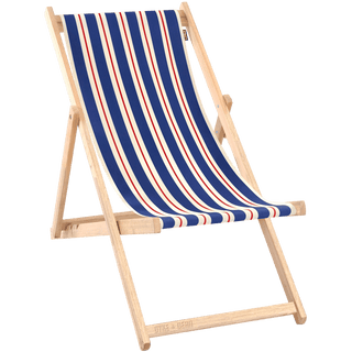 ARMLESS DECK CHAIR STRIPED COLOURS - DYKE & DEAN