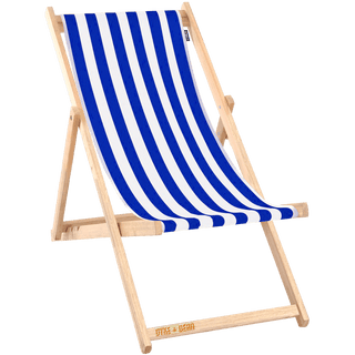 ARMLESS DECK CHAIR STRIPED COLOURS - DYKE & DEAN