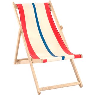 ARMLESS DECK CHAIR STRIPED COLOURS - DYKE & DEAN