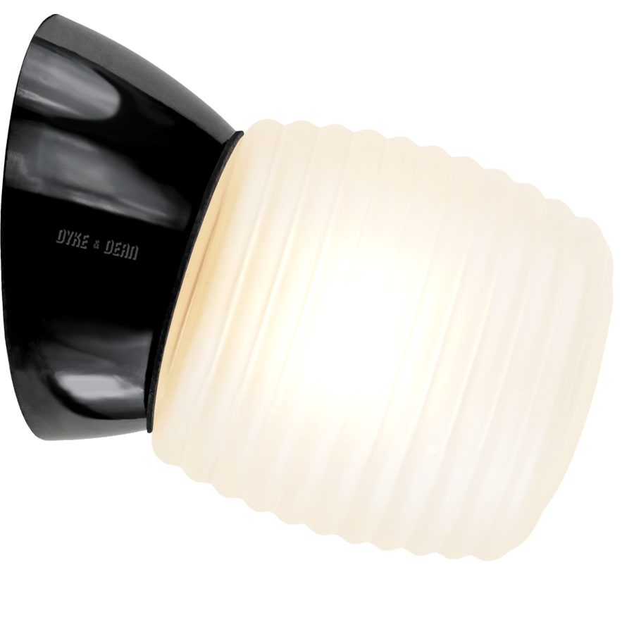 BAKELITE ANGLED REARWIRED LAMPS - DYKE & DEAN