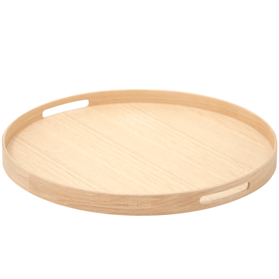 BISTRO & SERVING TRAYS NATURAL OAK - DYKE & DEAN