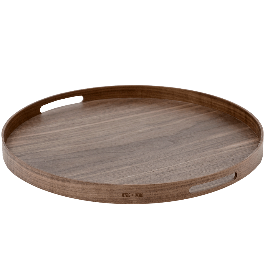 BISTRO & SERVING TRAYS WALNUT - DYKE & DEAN