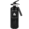 BLACK 2KG CLASSIC FIRE EXTINGUISHER - DYKE & DEAN