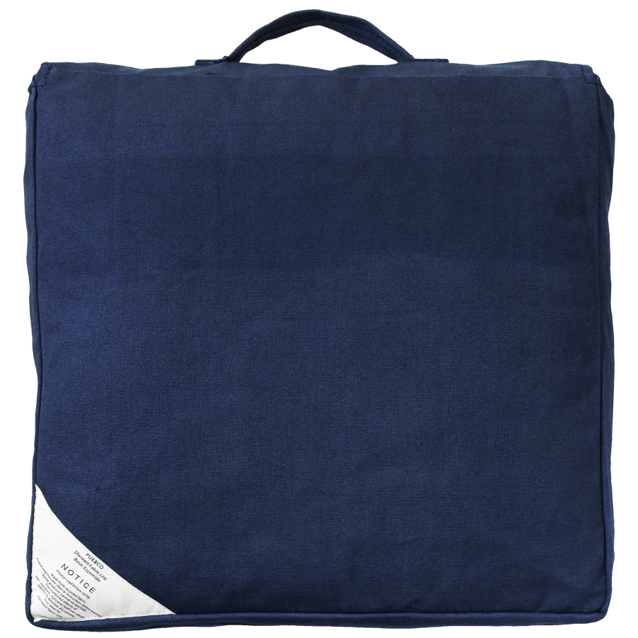 BLOCK SEAT CUSHION NAVY - HOMEWARE - DYKE & DEAN  - Homewares | Lighting | Modern Home Furnishings