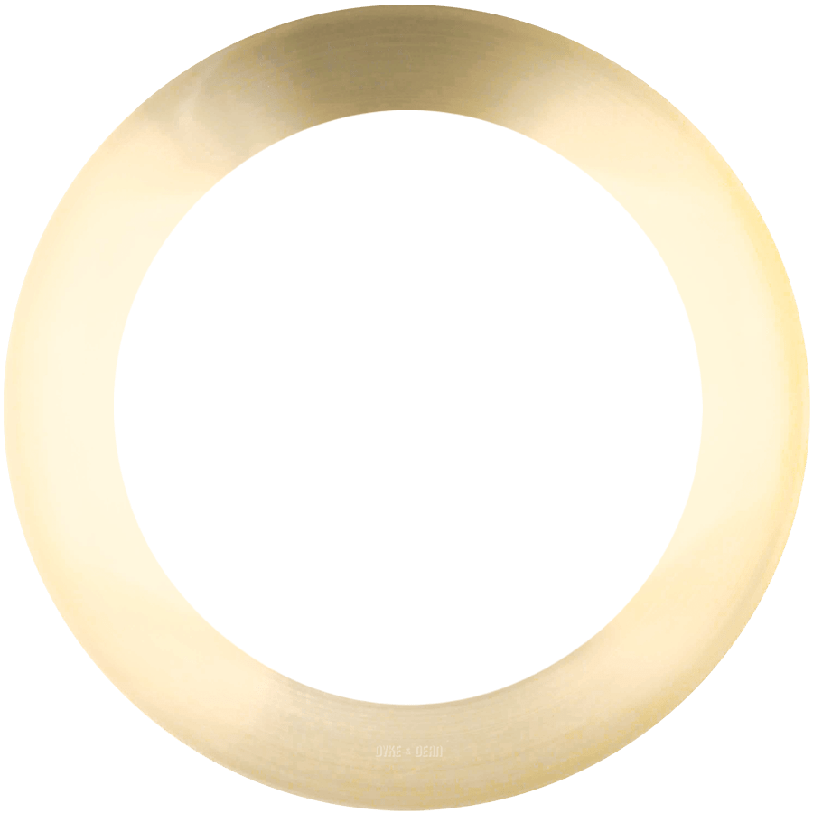 BRASS GLOBE REFLECTOR LAMP 450mm - DYKE & DEAN