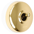 BRASS INTERMEDIATE WALL SWITCHES - DYKE & DEAN