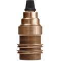 BRONZE EFFECT E14 HEAVY METAL BULB HOLDER - DYKE & DEAN