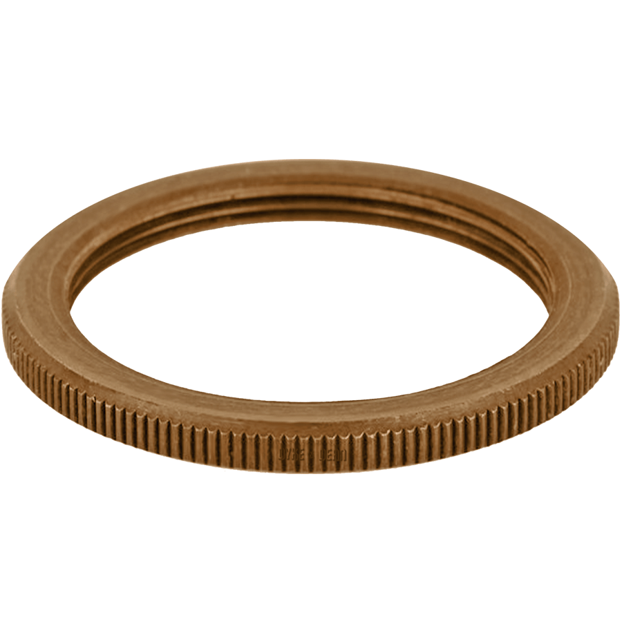 BRONZE EFFECT E27 SHADE RING - DYKE & DEAN