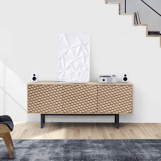 CAMDEN CUBE SIDEBOARD OAK - DYKE & DEAN