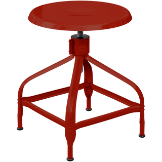 CHAISES NICOLLE DACTYLO ADJUSTABLE SWIVEL STOOL - DYKE & DEAN