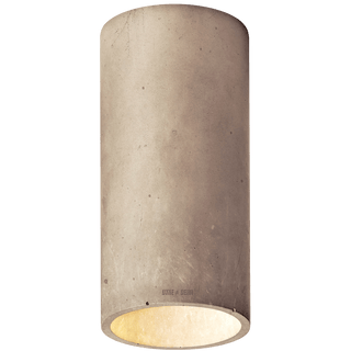 CONCRETE CYLINDER CEILING BROWN - DYKE & DEAN