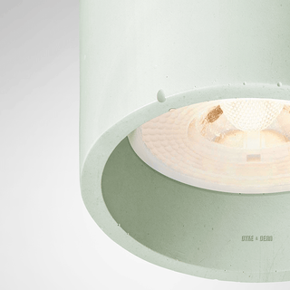 CONCRETE CYLINDER PENDANTS MEDIUM - DYKE & DEAN